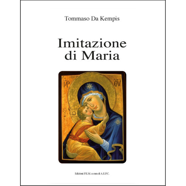 Copertina Libro Imitazione di Maria