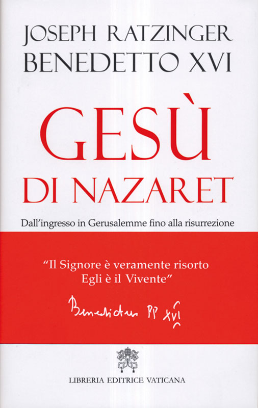 Una copia dell’Opera di Benedetto XVI “Gesù di Nazaret”, per ogni Uomo in carcere.