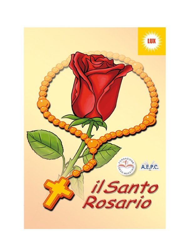 Copertina opuscolo Santo Rosario